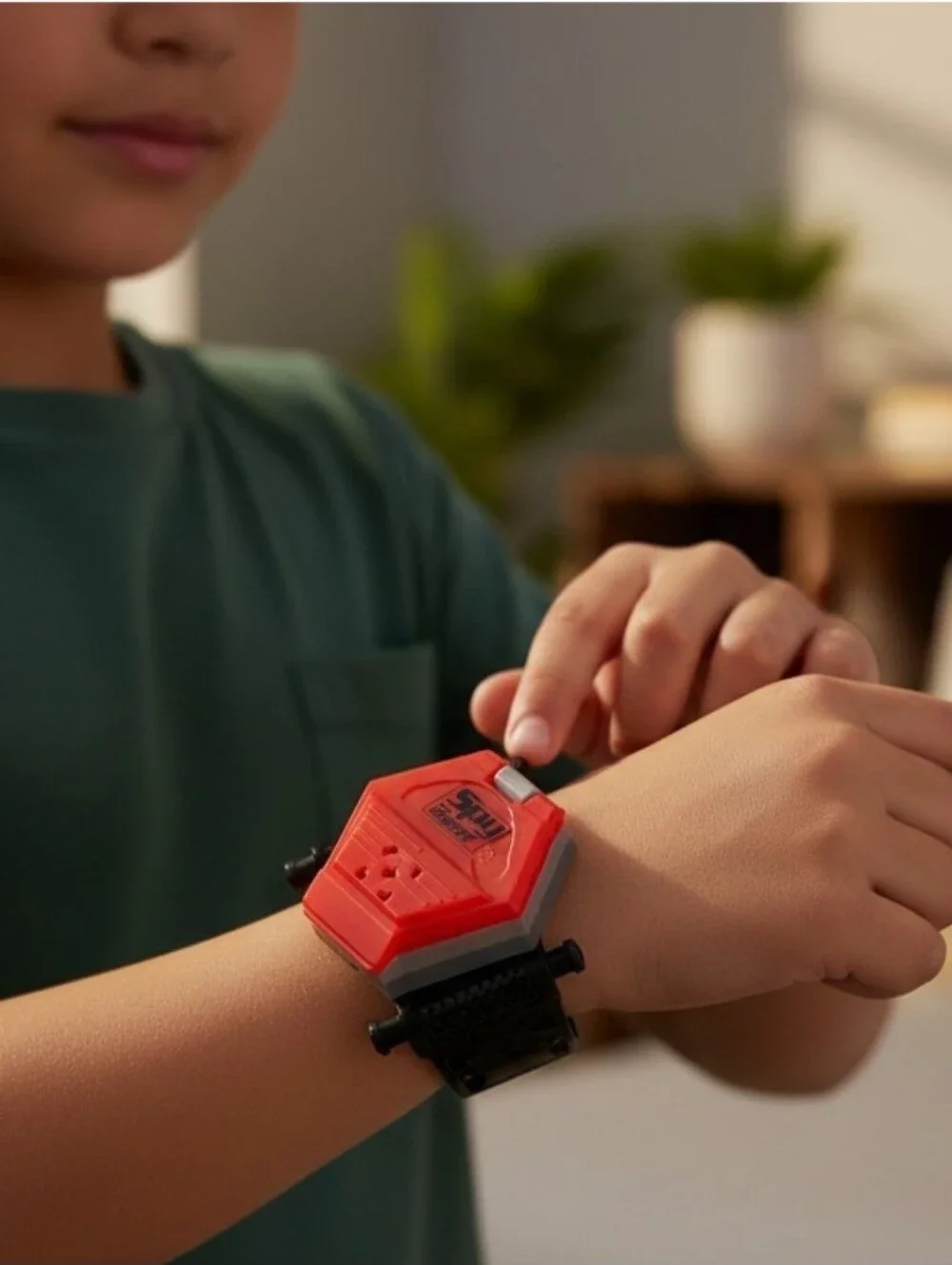 2012 McDonald's Spy Gear Collection Spy Disc Defense Watch Role Play Action Toy.